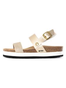 Сандалии с ремешками Bayton Strap Sandals Almeria, золотой