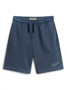 Спортивные шорты с вышитым логотипом WOOLRICH, синий