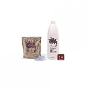 Farmavita Life Bleaching Set Оксидант 3% 1л + Синий обесцвечивающий порошок 500гр