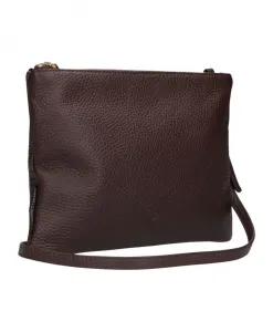 Коричневая сумка через плечо для женщин Fred De La Bretoniere, коричневый