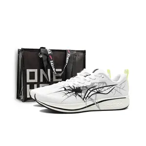 LINING Red Hare 6 дышащие износостойкие низкие повседневные кроссовки для бега мужские black white