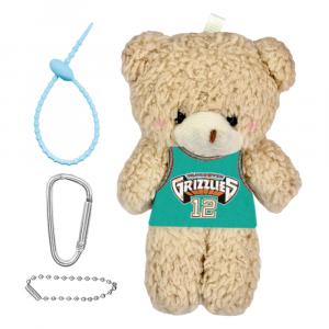 Баскетбольная майка bear плюшевая кукла аниме / игры подвески плюшевая кукла трубы AIZIYUO