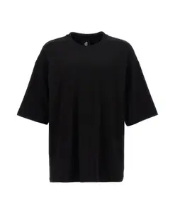 Футболка свободного кроя из эластичного хлопково-модального трикотажа. Thom Krom, черный