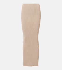 Юбка макси Aprile1234 из крепа с высокой талией Max Mara, Solido