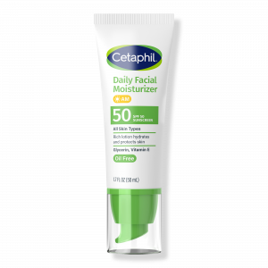Дневной увлажняющий крем с SPF50 для защиты от UVA/UVB-лучей Cetaphil