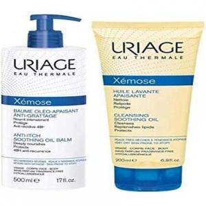 Xemose Balsamo Oil 500 мл + Xemose Oil Cleanser 200 мл Промо Uriage