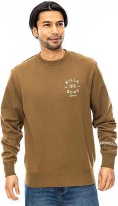 Мужская толстовка Billabong с логотипом на спине BE012001, коричневый