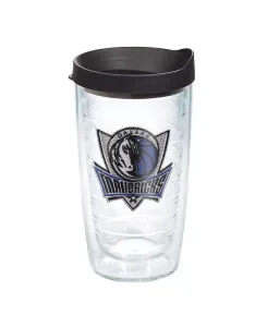 Классический стакан с эмблемой Dallas Mavericks на 16 унций Tervis Tumbler, clear