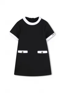Трикотажное платье Karl Lagerfeld Kids, Black