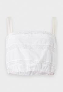 Блуза Top Abercrombie & Fitch, белый