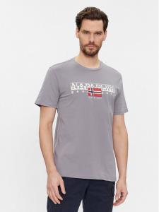Футболка стандартного кроя Napapijri, серый