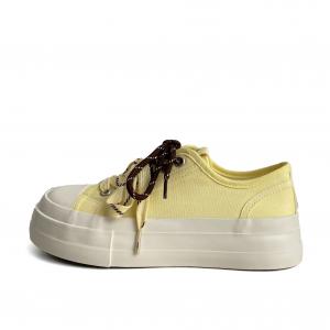 Низкие женские кроссовки City camel, Yellow