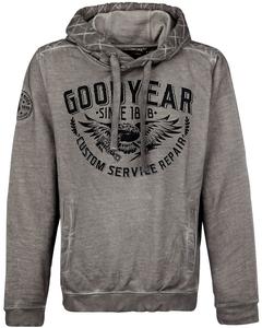 Толстовка с капюшоном GoodYear George, антрацит