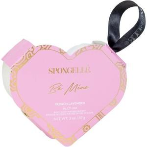 Spongellé Be Mine Буферный гель для душа в форме сердца с французской лавандой