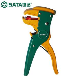 SATA 91108 автоматический инструмент для зачистки проводов в форме утконоса, плоскогубцы для зачистки проводов, многожильные многофункциональные 0,5-6 мм2 для резки и зачистки проводов