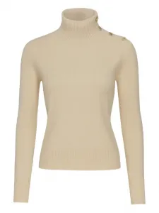 Шерстяной свитер цвета ванили By Malene Birger, нейтральный