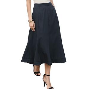 Юбка для женщин Work skirt, высокая талия, миди, A-силуэт Inspire Chic
