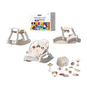 Фитнес-рама Baby Rocker успокаивающее устройство для малышей детские игровые коврики Disney