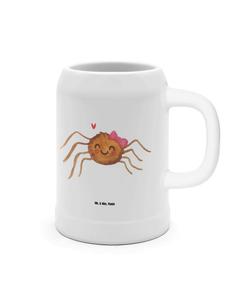 Пивная кружка-паук Агата Радость без слов в белом Mr. & Mrs. Panda