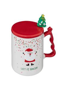 Рождественская кружка белого цвета Atmosphera Créateur d'intérieur