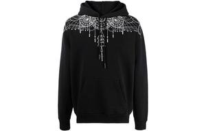 Толстовка астрал вингс с кулиской Marcelo Burlon, черный