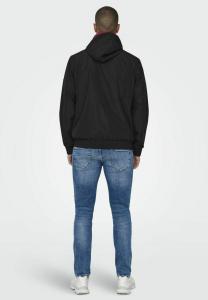 Летняя куртка KAPUZE Only & Sons, черный