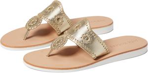 Сандалии Jack Rogers Boating Jacks, цвет Platinum/Platinum