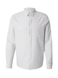 Повседневная рубашка DAN FOX APPAREL Regular fit Button Up Shirt Essential, цвет grey/white