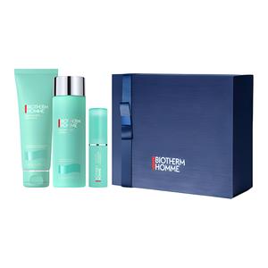 Набор для ухода за кожей Biouquan Men's Hydrating Cleanser Toner Bar Box: увлажняющее очищение 9г+125мл+200мл BIOTHERM