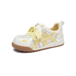 JOSINY Женские желтые повседневные низкие кроссовки с устойчивостью к истиранию и противоскользящим покрытием, цвет Yellow