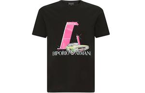 Футболка мужская черная EMPORIO ARMANI