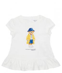 Блузка Polo Ralph Lauren Regular Fit, белый