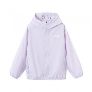 Asics Спортивная куртка, фиолетовая, для подростков