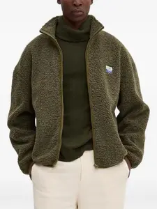 Куртка из овчины на молнии Hoktown American Vintage, зеленый