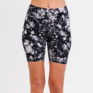 Женские шорты для плавания с высокой талией и длиной до середины бедра - Выкройки Calypsa, цвет gray getaway