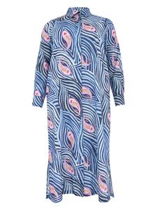 Платье рубашка YOEK Shirt Dress, синий