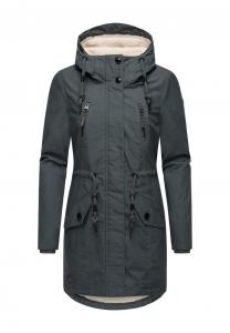 Зимнее пальто ELSIE Ragwear, серый металлик