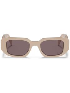 Prada Eyewear очки в прямоугольной оправе, нейтральный цвет