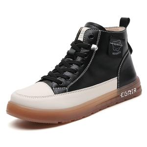 Кеды, скейтборд обувь женская высокая черный Reivantix