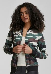 Куртка-бомбер MIT CAMOUFLAGE PRINT Cloud 5ive, зеленый