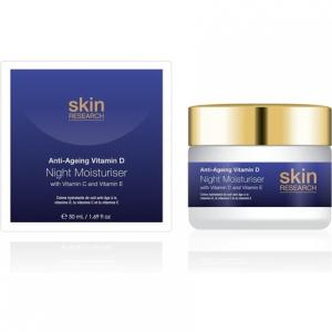 Крем для лица Skin Research Anti-Aging Vitamin D Night Moisturizer with Vitamin C and Vitamin E 50ml