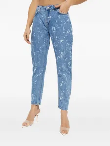 Джинсы в технике тай-дай One Teaspoon, синий