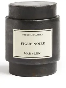 Свеча monarchia figue noire из соевого воска, 350 г Mad Et Len, черный