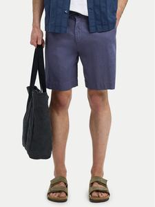 Шорты свободного кроя из ткани 16097541 Selected Homme, фиолетовый