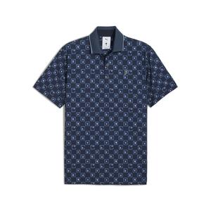 Мужская поло-рубашка для гольфа PUMA x PTC Micro с коротким рукавом