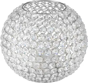 Подсвечник хрустальный Home Affaire, серебряный