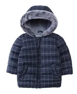 Детская утепленная куртка с капюшоном для мальчиков Baby Fleece Rokka&Rolla, серый
