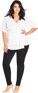 City Chic Women's Plus Size Jeans - Asha Regular High Rise Skinny