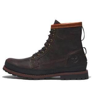 Кроссовки original earthkeeper boots 'dark brown regenerative leather' Timberland, коричневый