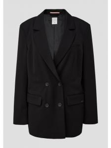 QS Домашний пиджак цвета 9999_черный